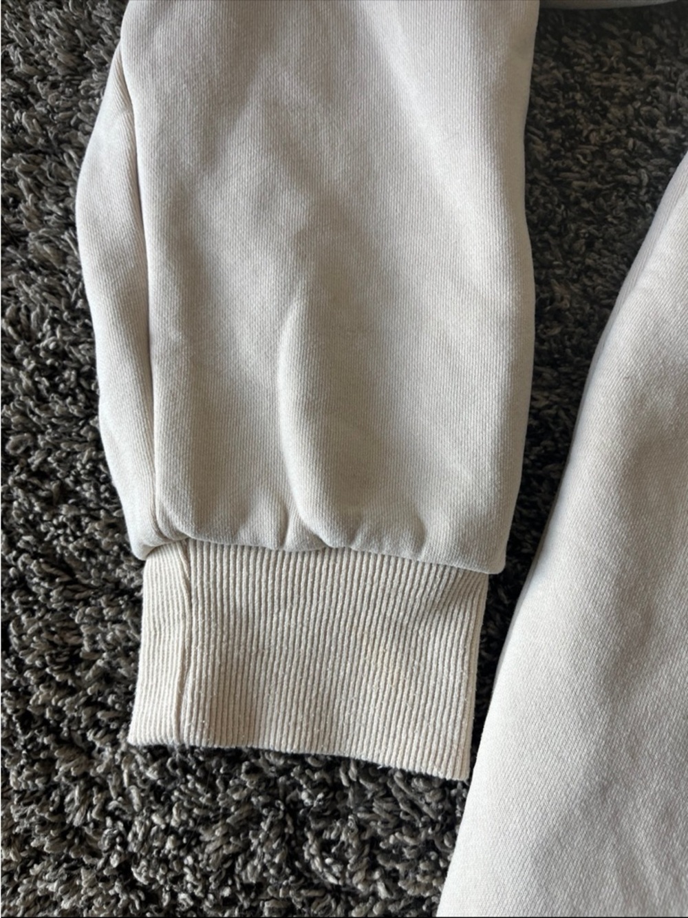 COMFRT Signature Hoodie & Jogger Set Cream / Oatmeal Top M Pants XS - Picture 5 of 11